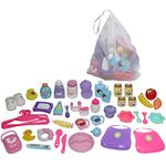 JC Toys, for Keeps! Deluxe Accessory Gift Set – 45 Piece, Multicolor