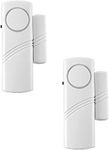 LIVYU LIFE Wireless Sensor Door Window Burglar Alarm | Personal Security Window & Door Alarm Bell | (Pack of 2 Sets)