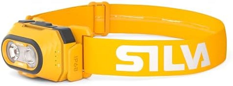 Silva Stirnlampe LED Wiederaufladbar USB C - Explore 5-700 Lumen Stirnlampe Rotlicht - 4 Helligkeitsstufen - Weiß, Orange & Rot LED Stirnlampe - Batterieanzeige - Kopflampe Stirnlampe Aufladbar