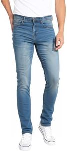 TEGIAS Mens Slim Fit Stretch Jeans Classic Comfort Regular Fit