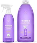 Method All Purpose Cleaner Lavender Spray Bottle & Refill, 68 oz. and 28 oz. Bundle Pack