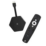 BuzzTV HD5 4GB RAM - 128 GB Storage Android 11 TV Box | 4K Streaming Dongle Device Quad-Core Processor Dual-Band Wi-Fi Bluetooth 5 Voice Remote Control