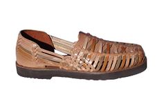 Sunsteps Rocky Men's Hand Woven Leather Huarache Sandal for All-Day Comfort (11.5M, Tan Multi)