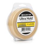 Walkers Ultra Hold 1" X 12 Yards | Hair Replacement System, Wig Tape, Lace front tape & Clear Glue Adhesive Roll