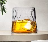 Pasabahce Leafy Whisky Glass for Scotch Whiskey - Set of 6 (300 ml)