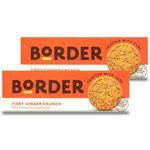 Border Biscuits | Pick 2 Packs from All Flavours (Ginger Crunch 2x135g)