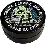 Grave Before Shave Leather/Cedar-wood scent Beard Conditioning Butter 4 oz.