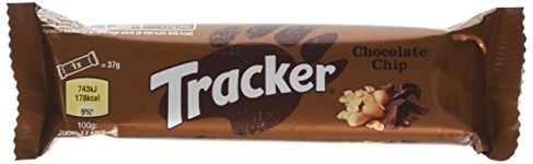 Tracker Bars, Milk Chocolate Chip and Peanut, 24 Packs of 37g