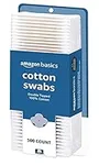 Amazon Basics Cotton Swabs, 500 ct,