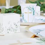 Amscan 9915628 Botanical Celebr Favour Boxes- 8 Pack