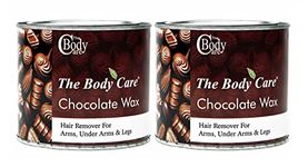 The Body Care Chocolate Wax 600g - Pack of 2 | Easy Application Hair Removal Wax