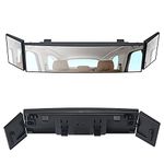 Black Frame Anti Blend vision auxiliary Angle Setting Wide Angle Flat Car Accessories Car Interior Blind Spot Mirrors for Car