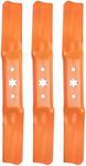 Antanker 561557B, 942-05056A Mower Blades Replace for MTD/Cub Cadet/Troy-Bilt 742-05056, 742-05056A, 942-05056 Zero Turn 54" Deck Compatible with Cub Cad et RZT-L54 XT1 XT2 Lawn Tractor, 3 Pack