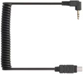 FocusFoto 2.5mm DC Adapter Cable to S2 Shutter Connecting Cord for Sony A9 A99 A7 A7M2 A7R2 A7II A7III A7RIII A7SIII A5000 A6000 A6300 A6500 A6600 A58 NEX-3NL HX60 HX300 HX400 HX50V RX100III Camera