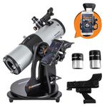 Celestron 22480 StarSense Explorer 114mm Tabletop Dobsonian Smartphone App-Enabled Telescope Works with StarSense App to Help You Find Nebulae, Planets & More – iPhone/Android Compatible