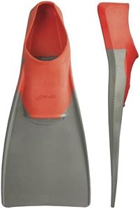 Long Floating Fin 7-9 Red/Gray