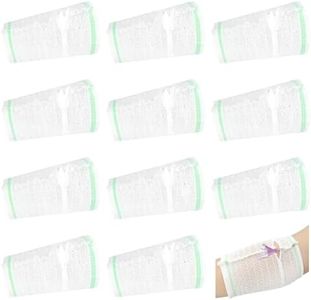 CONEHOY 12 Pcs PICC Line Cover Sleeve Comfortable Elastic Mesh PICC Line Sleeve Cover Breathable Upper Arm Protector for Adult Teenager Nursing