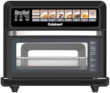 Cuisinart Air Crisp Pro Multi-functional Combi Oven, Matte Black, 39.4x42x35.5cm, 17L, 10 Functions, 1630W, Stainless Steel Interior, Digital Touch LED, Dual-Speed Convection