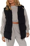 Athlisan Womens Zip Up Puffer Vest 