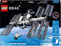 LEGO Ideas International Space Station 21321 Building Kit for Display (864 Pcs),Multicolor