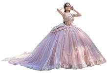 LuxeEspy Pink Quinceanera Dresses with Spaghetti Straps 2023 vestidos de 18 anos quinceanera Puffy crinolinas dresses for quinceanera Size 2