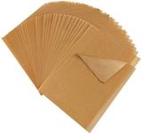 HEER Brown Butter Paper wrap Eco-Friendly, Non-Bleached, Non-Wax, Non-Stick Butter Paper for Cooking Parchment Paper Backing Paper (10x10-inch) - Pack of 350 Sheets Parchment Paper