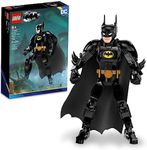 LEGO DC Batman Construction Figure 76259 Buildable DC Action Figure, Fully Jointed DC Toy for Play and Display with Cape and Authentic Details from the Batman Returns Movie, Batman Toy for 8 Year Olds