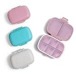 3 Pack Travel Pill Organizer, Daily