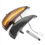 LoreenCar LED Dynamic Mirror Indicators Turn Light Black Fit For Honda Civic MK8 2005-2012.34300SMGE01 34350SMGE01