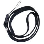 Juliyeh 16 Inch Neck Strap/Cord Lanyard for Mp3 MP4 Cell Phone Camera USB Flash Drive ID Card-Black, (223)