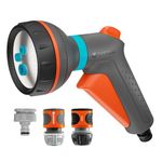 Gardena Classic Multifunctional Sprayer Starter Set Sprayers & Nozzles: Multi garden hose sprayer, For cleaning and watering, Four versatile spray patterns, Designed to last (18372-20)