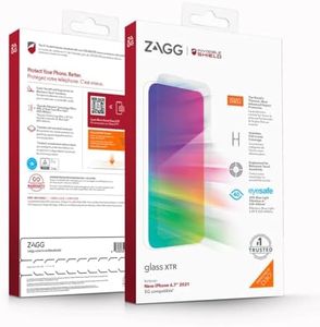 ZAGG InvisibleShield Glass XTR2 Screen Protector for iPhone 13 pro max and 14 Plus - Maximum Impact Protection, Anti-Reflective, Anti-Dust, Edge-to-Edge, Blue Light Filter, Easy Install