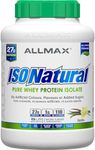 ALLMAX Nutrition - ISONATURAL - 100% Ultra-Pure Natural Whey Protein Isolate - Vanilla - 5 Pound