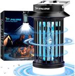PALONE Bug Zapper, Electric Bug Zapper with 4200V,Indoor Bug Zapper with 2600mAh Used for 13 Hours, Portable Electric Flytrap,Outdoor Bug Zapper for Home,Backyard,Patio,Camping and Fishing