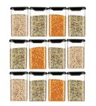 Rylan Air Tight Containers For Kitchen Organizer Storage Set, Kitchen Accessories Items Kitchen Storage Set Pantry Organization And Kitchen Storage (1100 ml Pack of 6).