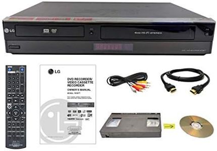 LG Multi-Format DVD Recorder and VCR Combo with Digital Tuner (Renewed)