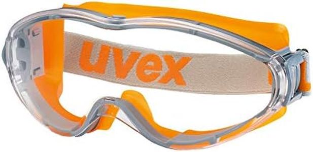 Uvex Ultrasonic Work Safety Goggles - Anti Fog and Scratch Resistant Protective Glasses