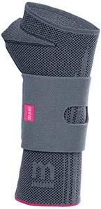 medi Manumed active - Handgelenkbandage links - silber - Größe II - Kompressionsbandage zur Stabilisierung des Handgelenks