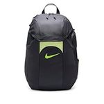 Nike Unisex Adult ACDMY TEAM BKPK 30L Gridiron/Gridiron/Volt, Gridiron/Gridiron/Volt, Large, Backpack