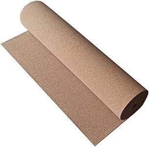 Lámina de corcho por metros, tamaño 1 x 10 m, rollo de corcho de 2 mm, 3 mm, 4 mm, 6 mm, 8 mm, 10 mm (5 mm)