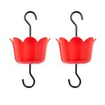 MEKKAPRO Ant Moat for Hummingbird Feeders - Heavy Duty Iron Ant Guard for Hummingbird Feeder, Ant Traps & Cups for Hummingbird Feeders, Easy to Install Hummingbird Ant Guard (6oz)