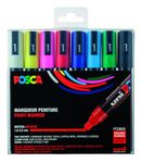 8 Posca Markers 5M, Posca Pens for Art Supplies, School Supplies, Rock Art, Fabric Paint, Fabric Markers, Paint Pen, Art Markers, Posca Paint Markers