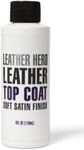 Leather Hero Satin Top Coat Leather Sealant Color Restorer 4oz