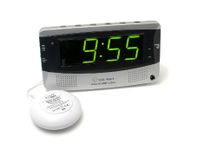 Sonic Alert SBD375SSEU/USA Sonic Boom Dual Alarm Vibrating Alarm Clock