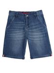 Cub McPaws Boys Comfortable Cotton Shorts| Fashion Wear Denim Blue