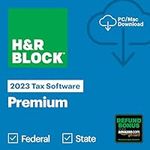 H&R Block Tax Software Premium 2023