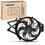 A-Premium Engine Radiator Cooling Fan Assembly with Shroud Compatible with Ford Mustang 1999-2004, 3.8L 3.9L, Replace# 1R3Z8C607CA, 3R3Z8C607A