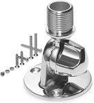 ZOMCHAIN Ratchet Rail Mount, Marine VHF Antenna Mounts,316 Stainless Steel Adjustable Base Mount for Boat