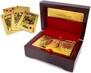 Luxury 24K Gold Foil Poker Playing