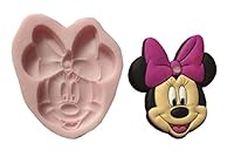 Minnie Mouse Face Silicone Mold (ME